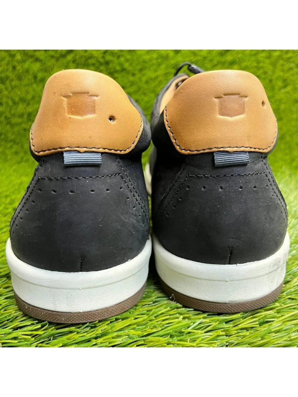 Florsheim Crossover Mens Size 12 Black Steel Plain Toe Safety Oxford Work Shoes